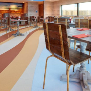 Homegenní vinylová podlaha PVC Polyflor Palettone PUR 