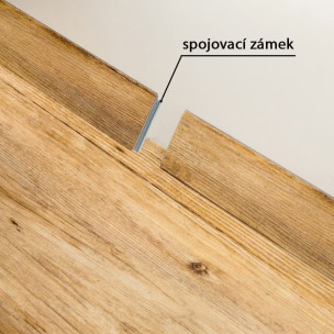 Soklová lišta zkosená K40 - ukázka montáže