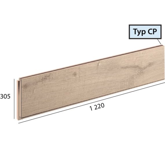 Ecoline Step CP - 9520 Dub krémový