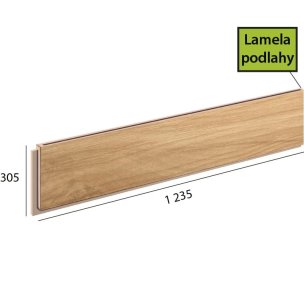 Ecoline Step lamela podlahy - 9560 Buk vita