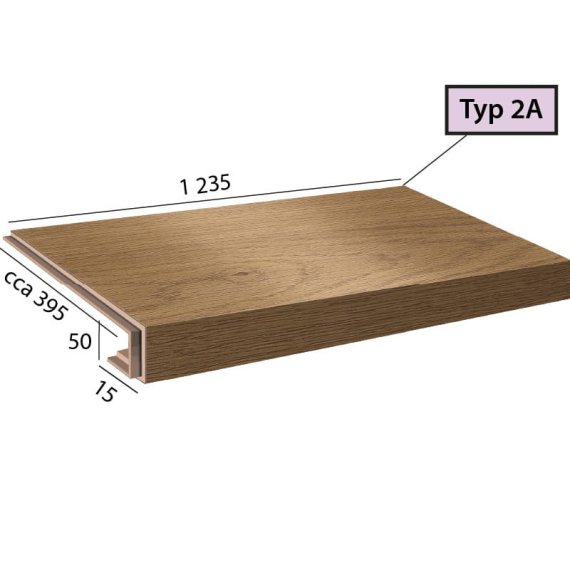Objectline Step 2A - 9784 Dub Vigo kakaový