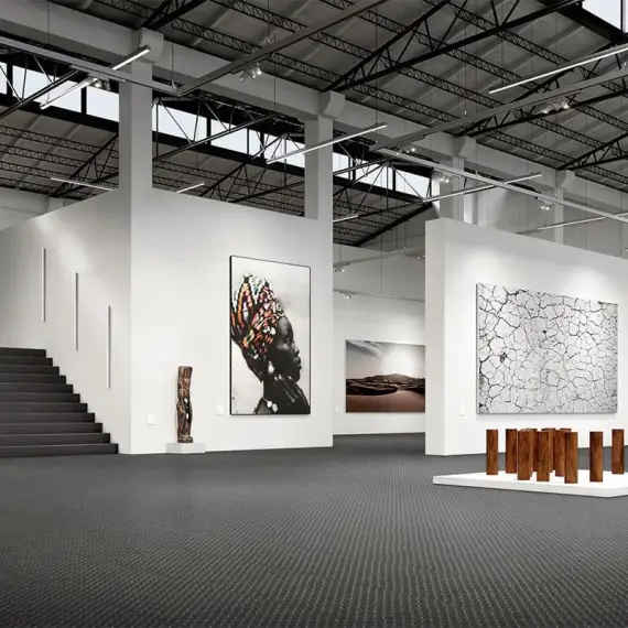 Expona Design 8122 Black Treadplate