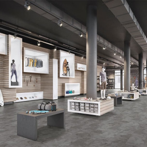 Vinylová podlaha lepená Objectflor Expona Design 9145 Silverline Slate