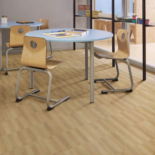 PVC podlaha (akustický vinyl) Forbo Sarlon Modul'up 19 dB Wood