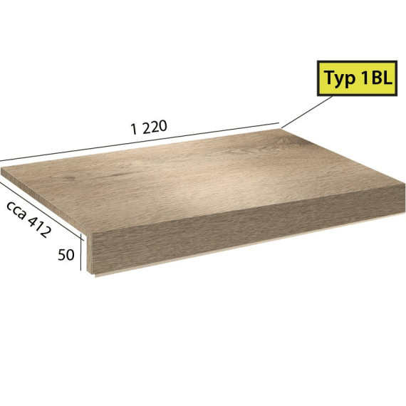Objectline Step 1BL - 9870 Dub Costa pískový