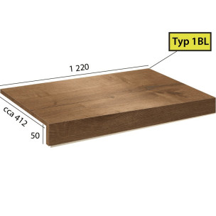 Ecoline Step 1BL - 9521 Dub kouřový
