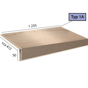 Ecoline Step 1A - 9520 Dub krémový