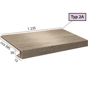 Ecoline Step 2A - 9553 Dub bílý pískový