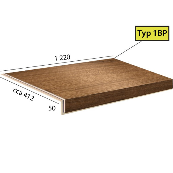 Ecoline Step 1BP - 9593 Dub královský tmavý