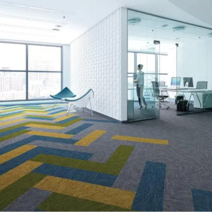 Sametový vinyl Flotex Frameweave Planks
