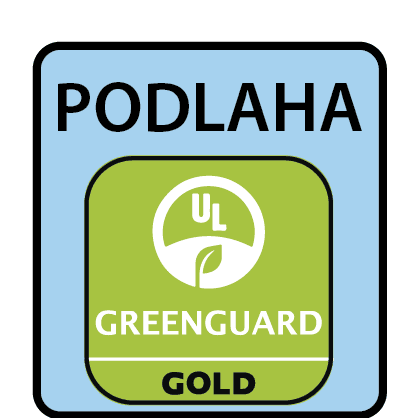 Koncept zdravé podlahy - vinylová podlaha s certifikátem Greenguard Gold