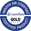 Emisní certifikace Indoor Air Comfort Gold