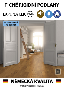 Katalog rigidní podlahy Expona Clic 19 dB