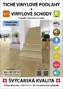 Katalog Tiché vinylové podlahy a vinylové schody